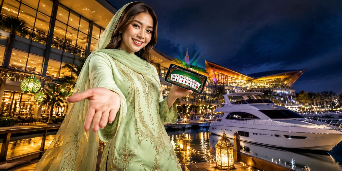 Suasana permainan kad rummy bersama keluarga semasa Hari Raya di Terengganu